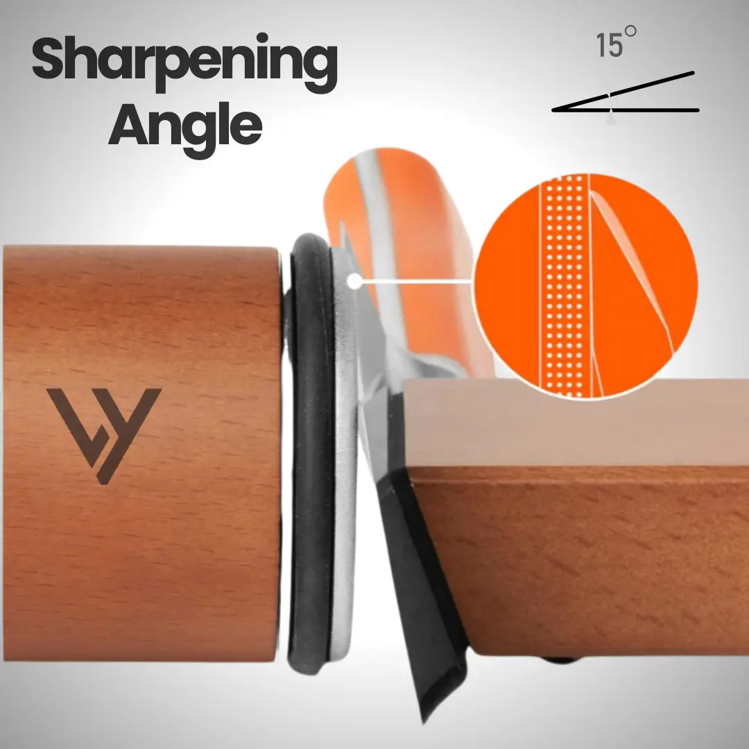 Built to withstand frequent sharpening sessions, ensuring you get long-term value and reliability from your sharpener.